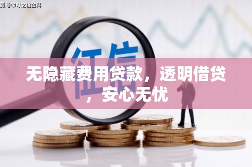 果洛无隐藏费用贷款，透明借贷，安心无忧