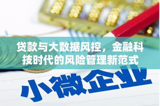 果洛贷款与大数据风控，金融科技时代的风险管理新范式