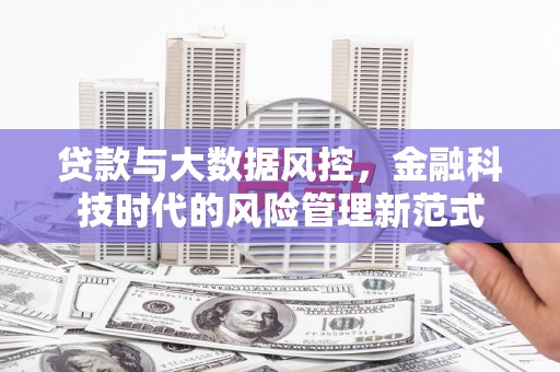 果洛贷款与大数据风控，金融科技时代的风险管理新范式