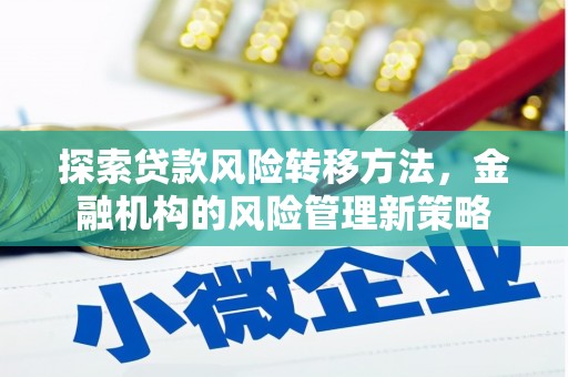 果洛探索贷款风险转移方法，金融机构的风险管理新策略