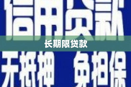 果洛长期限贷款