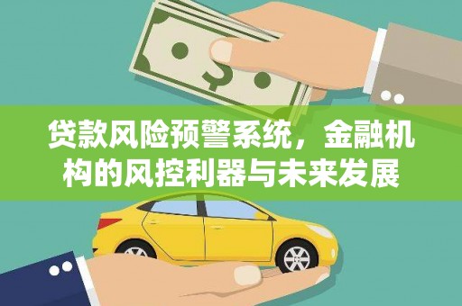 果洛贷款风险预警系统，金融机构的风控利器与未来发展
