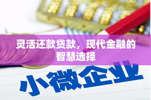 果洛灵活还款贷款，现代金融的智慧选择
