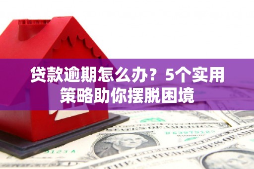 果洛贷款逾期怎么办？5个实用策略助你摆脱困境