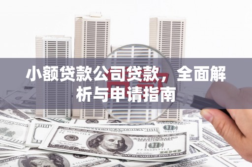 果洛小额贷款公司贷款，全面解析与申请指南