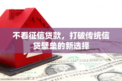 果洛不看征信贷款，打破传统信贷壁垒的新选择