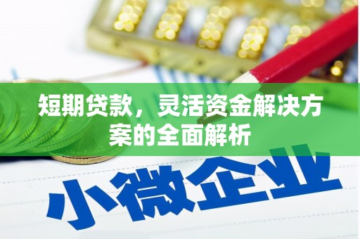 果洛短期贷款，灵活资金解决方案的全面解析