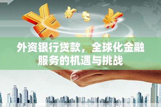 果洛外资银行贷款，全球化金融服务的机遇与挑战