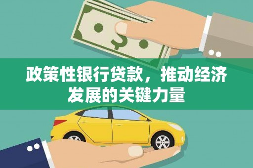 果洛政策性银行贷款，推动经济发展的关键力量