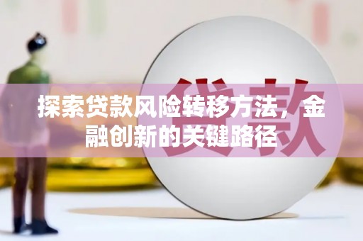 果洛探索贷款风险转移方法，金融创新的关键路径