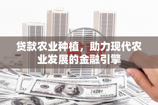 果洛贷款农业种植，助力现代农业发展的金融引擎