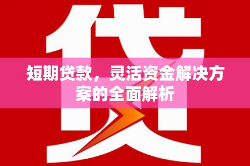 果洛短期贷款，灵活资金解决方案的全面解析