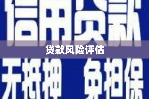 果洛贷款风险评估