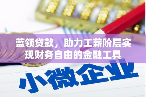 果洛蓝领贷款，助力工薪阶层实现财务自由的金融工具