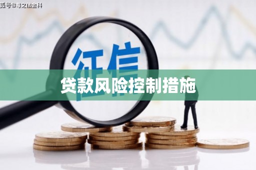 果洛贷款风险控制措施